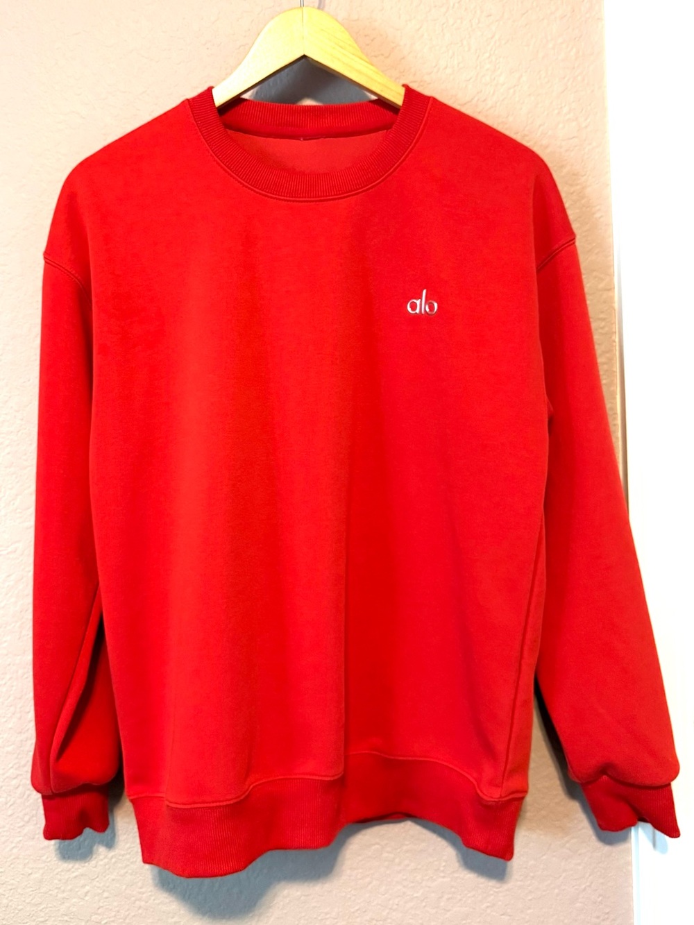 Women’s Crewneck Sweatshirt - Red